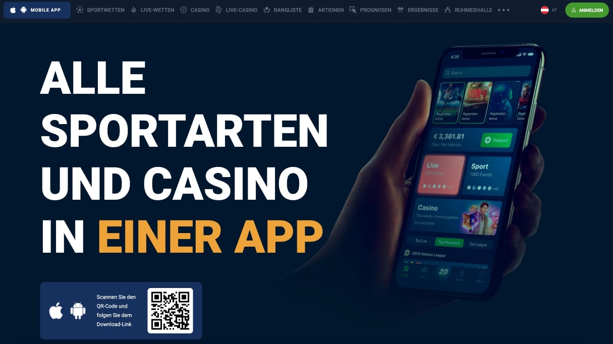 20Bet Casino Mobile App